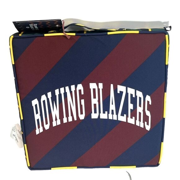 Rowing Blazer x Target Seat Cushion Rugby Striped Stadium Bleachers 15”x2”x15” - Picture 13 of 13